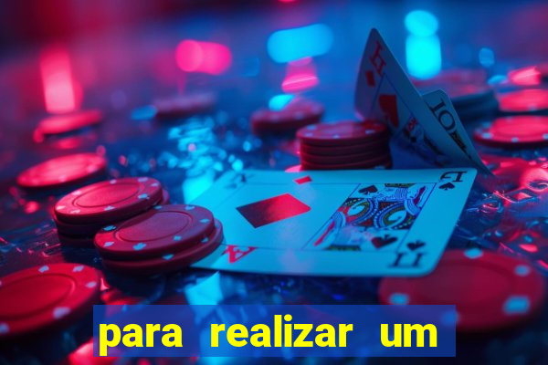 para realizar um bingo beneficente
